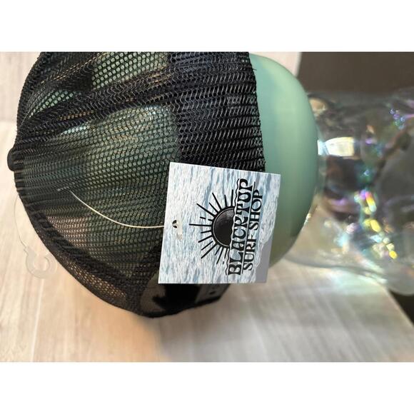 BLACKTOP Trucker Hat Captains Snapback Embroidered Blacktop Surf Shop NWT - Picture 3 of 7